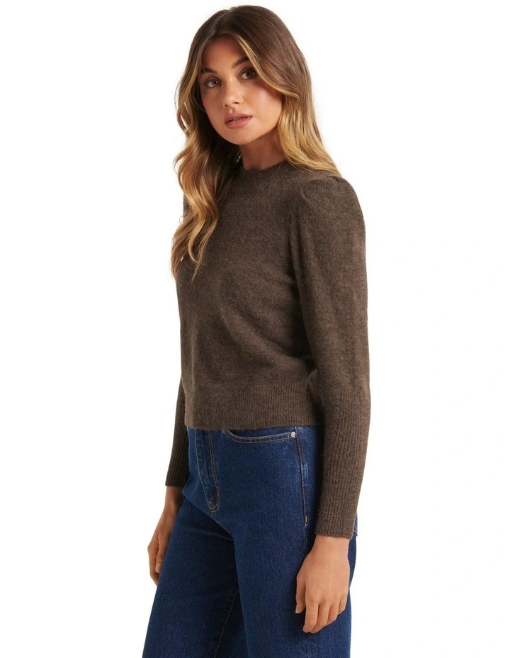 Best Sale π Forever New Petite Ava Petite Brushed Knit Jumper Shadow Brown βοΈ 3 Best Sale π Forever New Petite Ava Petite Brushed Knit Jumper Shadow Brown βοΈ - Image 3