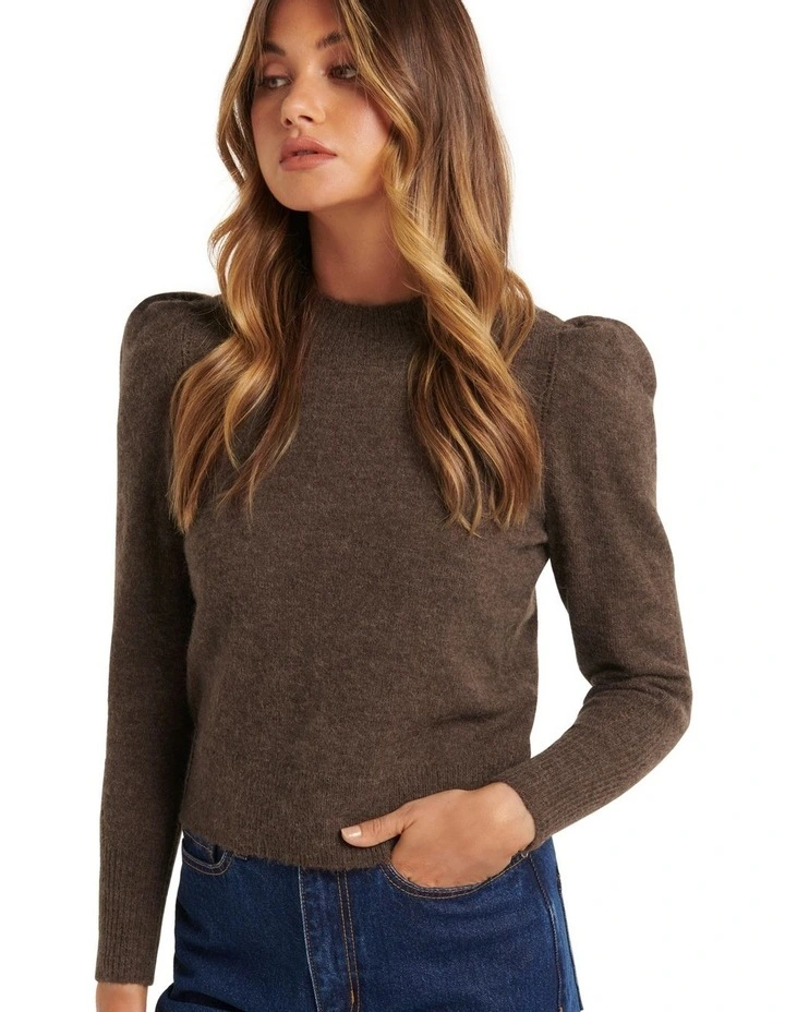 Best Sale π Forever New Petite Ava Petite Brushed Knit Jumper Shadow Brown βοΈ 4 Best Sale π Forever New Petite Ava Petite Brushed Knit Jumper Shadow Brown βοΈ - Image 4